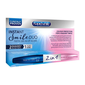 Instant Smile Duo Pen Teeth Gel & Lip Gloss
